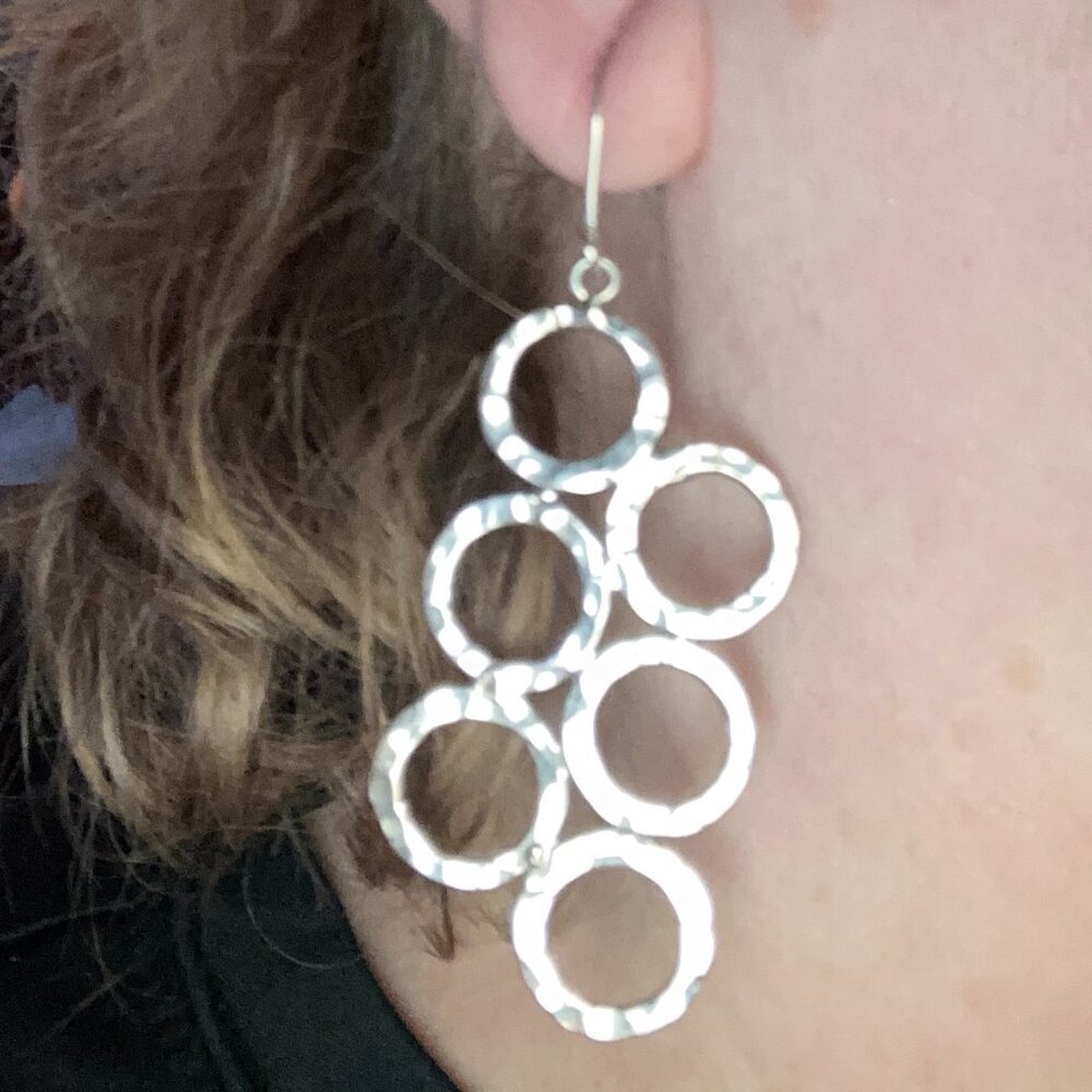 .925 Sterling Silver Earrings - Picture 4 of 6
